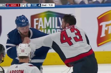 Kyle Clifford fights Tom Wilson. April 14th, 2022