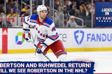 Matthew Robertson and Chad Ruhwedel re-sign with the Rangers! Will we ever see Robertson in the NHL?