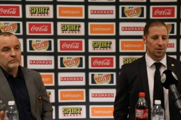 Presskonferens efter Rögle-Luleå