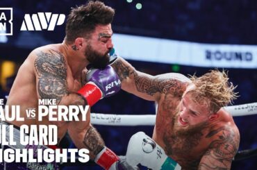 FULL CARD HIGHLIGHTS | JAKE PAUL VS MIKE PERRY