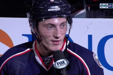 Zach Werenski after Blue Jackets' first win of the season