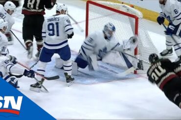 Frederik Andersen Flashes Leather, Robs Coyotes Of A Goal
