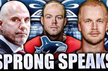 DANIEL SPRONG SPEAKS OUT ON RICK TOCCHET, ELIAS PETTERSSON, AND MORE (Canucks News)
