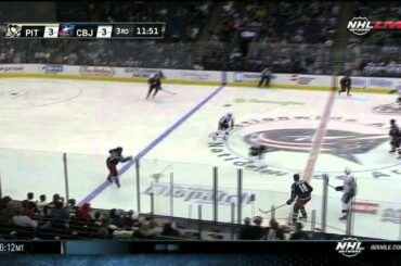 Cam Atkinson goal 4-3 Pittsburgh Penguins vs Columbus Blue Jackets Sept 15 2013 NHL Hockey