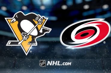 Ryan, Aho lead Hurricanes past Penguins for 2-1 win