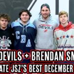 New Jersey Devils + Brendan Smith Celebrate December 2022 Goals of the Month!