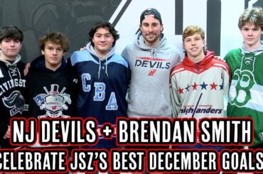 New Jersey Devils + Brendan Smith Celebrate December 2022 Goals of the Month!