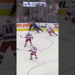 Pierre Engvall Bangs One By David "The Zamboni Driver" Ayres!!  (Feb 22, 2020)  #leafs #hockey