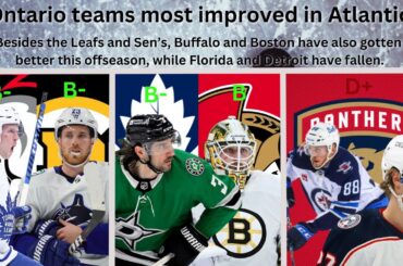 NHL Trade Rumours: have the Ontario teams really improved the most in the Atlantic so far?