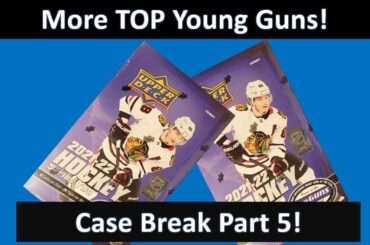 More Top Rookies! 2021-22 Upper Deck Series 2 Hobby Case Break - Part 5