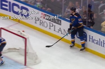 St Louis Blues - Parayko Does Whatever He Wants