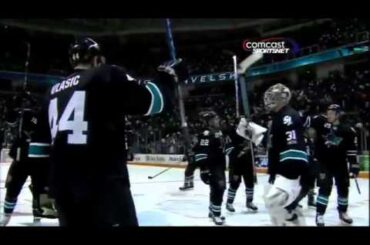 Joe Pavelski OT Goal 2010 Stanley Cup Playoffs ECQF Game 1