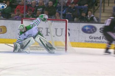 AMAZING! Ryan Poehling Goal vs UND 3-2-18