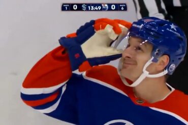 NHL 2023/24 PS Edmonton Oilers-Seattle Kraken