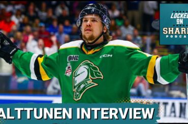 San Jose Sharks Prospect Kasper Halttunen On Season With London Knights