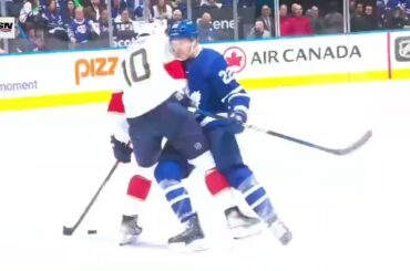 Jake McCabe clean check on Anthony Duclair