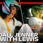 "Did We Break The Car?" Lewis Hamilton Takes Kendall Jenner For A Miami Hot Lap F1 Pirelli Hot Laps