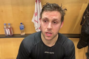 Casey DeSmith, after the Penguins’ 6-4 loss to San Jose