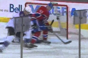 Lars Eller's First Goal With The Habs (November 24 2010)