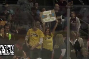 Dylan Strome Scores Goal Against Guelph Storm (April 22, 2014)