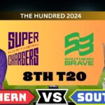 The Hundred Live: Northern Superchargers  vs Southern Brave  Match | NS vs SB Live || 100b live
