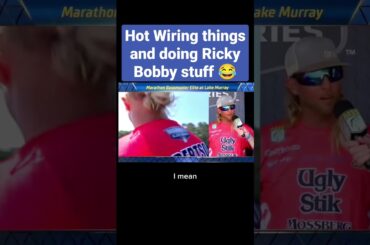 Shake'n Bake BABY! #bass  #fishing #bassmaster #elite  #funny #interview #fyp