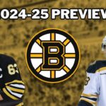 Boston Bruins 2024-25 NHL Season Preview