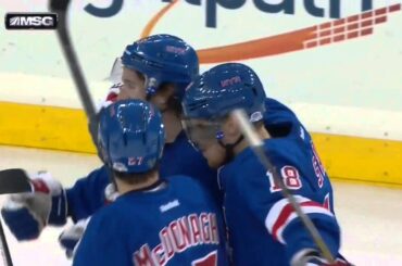 Kevin Hayes first NHL goal | 10/19/2014 [HD]