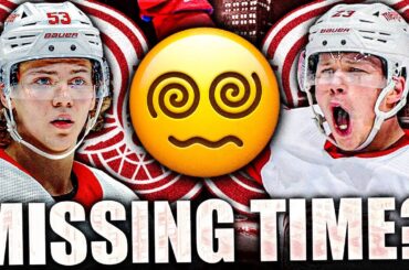 Moritz Seider & Lucas Raymond MISSING TIME W/ The Detroit Red Wings?