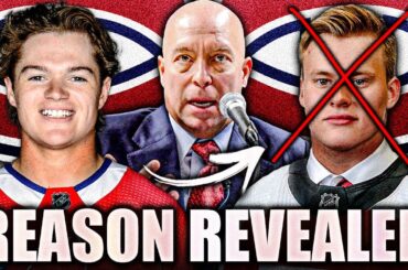 WE NOW KNOW WHY THE MONTREAL CANADIENS PASSED ON MATVEI MICHKOV… HABS DIRECTOR OF SCOUTING SPEAKS