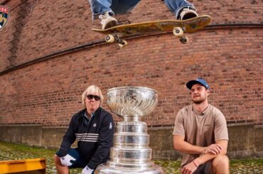 Aleksander Barkov's Day with the Cup