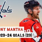 Anthony Mantha (#39) All 23 Goals of the 2023-24 NHL Season