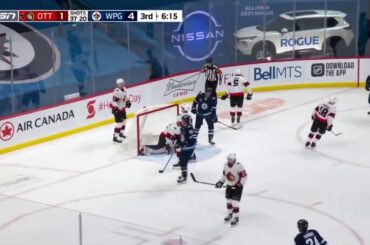 Neal Pionk 5-1 Goal Jets Vs Senators February 11, 2021