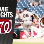 Giants vs. Nationals Game Highlights (8/6/24) | MLB Highlights