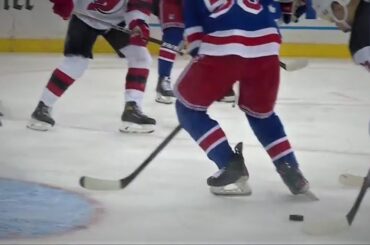 Andreas Johnsson Gets The Devils On The Board At The Halfway Mark Of The Game