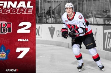 HIGHLIGHTS: Belleville Senators - 2 @ Toronto Marlies - 7