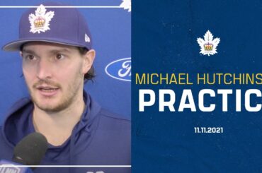 Michael Hutchinson | Toronto Marlies Practice | November 11, 2021