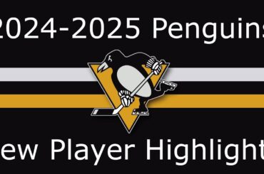 2024 - 2025 Pittsburgh Penguins - New Player Highlights