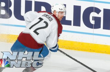 Joonas Donskoi helps young athletes in Colorado through hat trick | NHL on NBC | NBC Sports