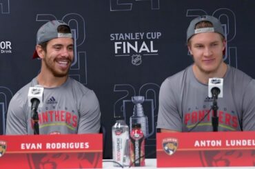 Lundell kertoo finaalisarjasta ja perheen tuesta 🇫🇮 Lundell in Finnish before Game 6