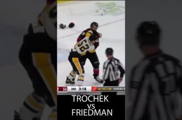 Vincent Trocheck fight with Mark Friedman