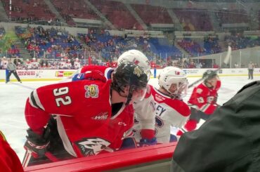 Portland Winterhawks VS Spokane Chiefs Hockey Highlights