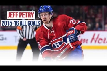 Jeff Petry's All Goals from the 2015-2016 NHL Season