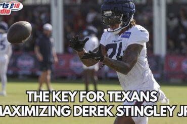 The Key For Texans Maximizing Derek Stingley Jr.