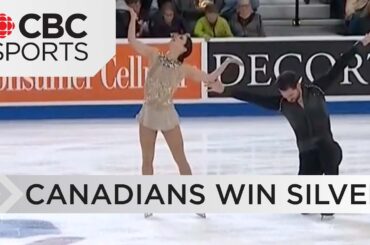 Deanna Stellato-Dudek and Maxime Deschamps take home second in pairs at Skate America Grand Prix