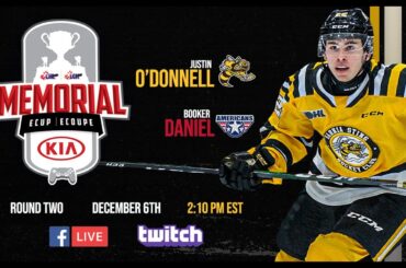 Memorial E-Cup Round 2 - Justin O'Donnell vs Tri-City Americans