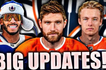 HUGE OILERS UPDATES: LEON DRAISAITL CONTRACT NUMBERS REVEALED? + KANE, BROBERG, HOLLOWAY