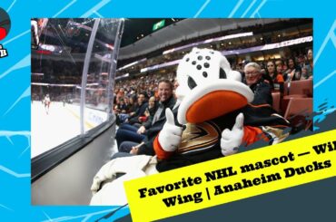 Favorite NHL mascot — Wild Wing | Anaheim Ducks