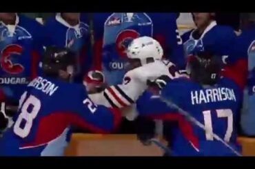 Jermaine Loewen vs Josh Anderson Nov 28, 2015