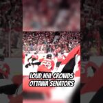 Loud #NHL Crowds: The Ottawa Senators #shorts #shortsfeed #nhl #hockey